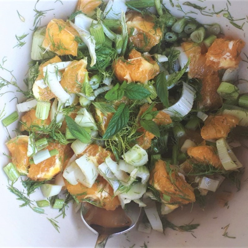 Fenchelsalat mit Orangen